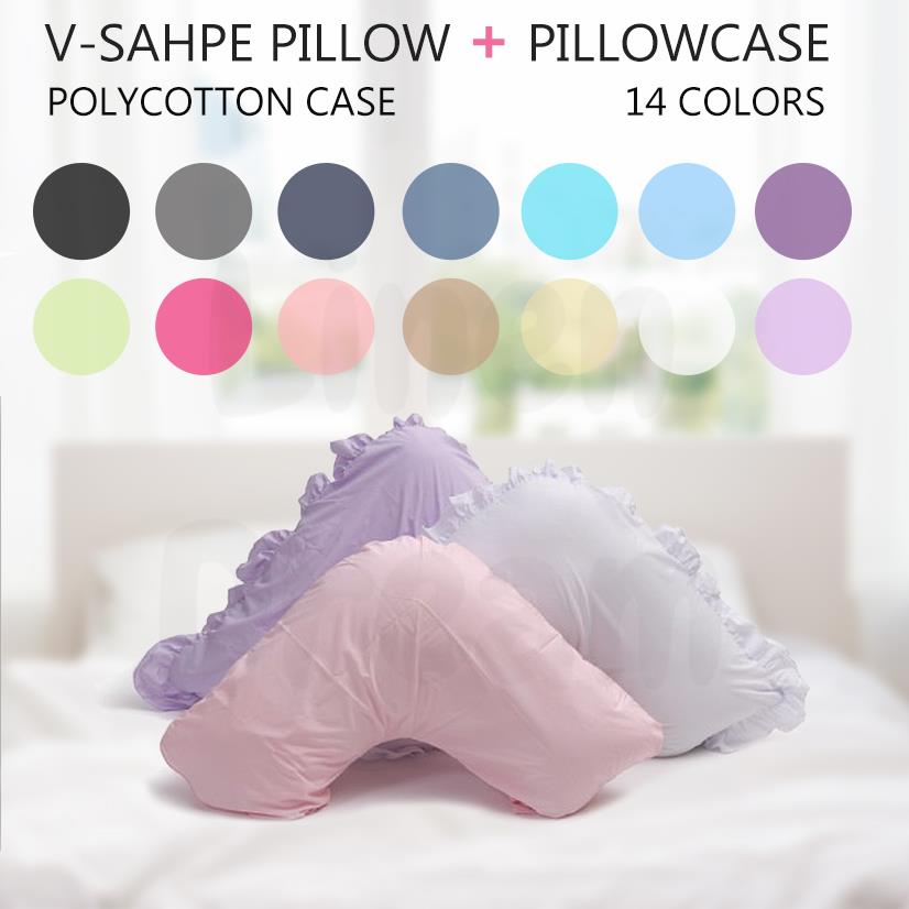 v shaped pillow protector