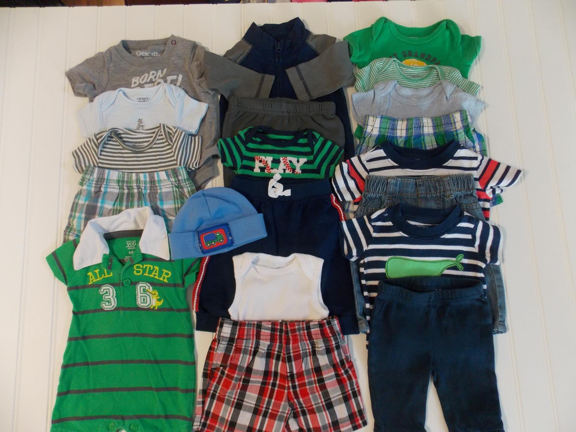 Baby Boy Newborn Spring Summer Outfit Shirts Shorts Clothes Lot