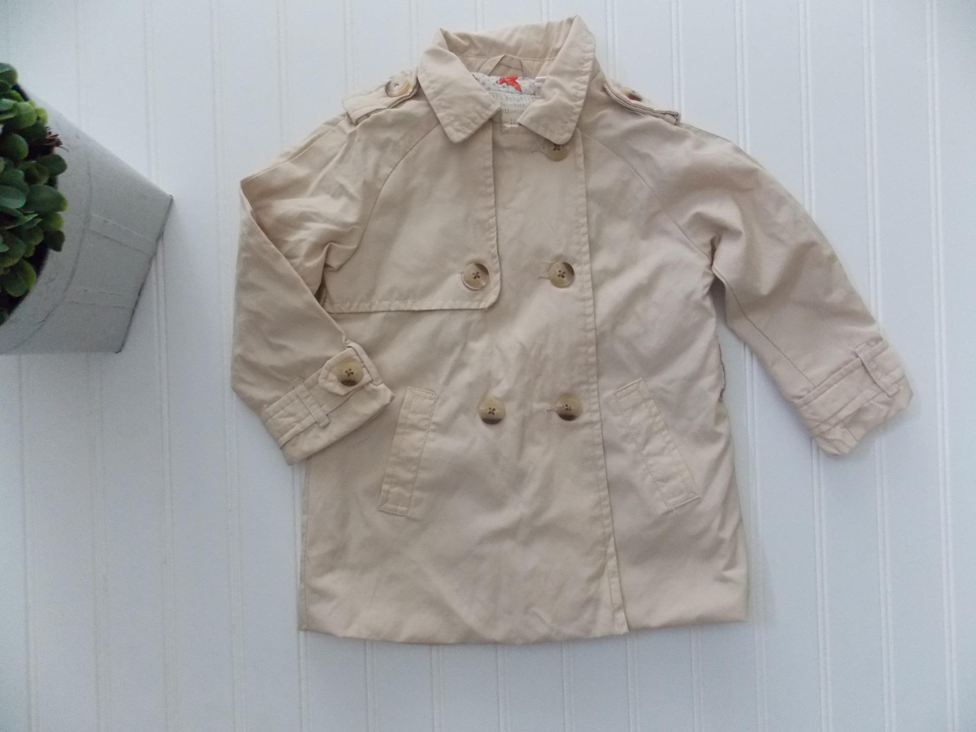 zara baby trench coat