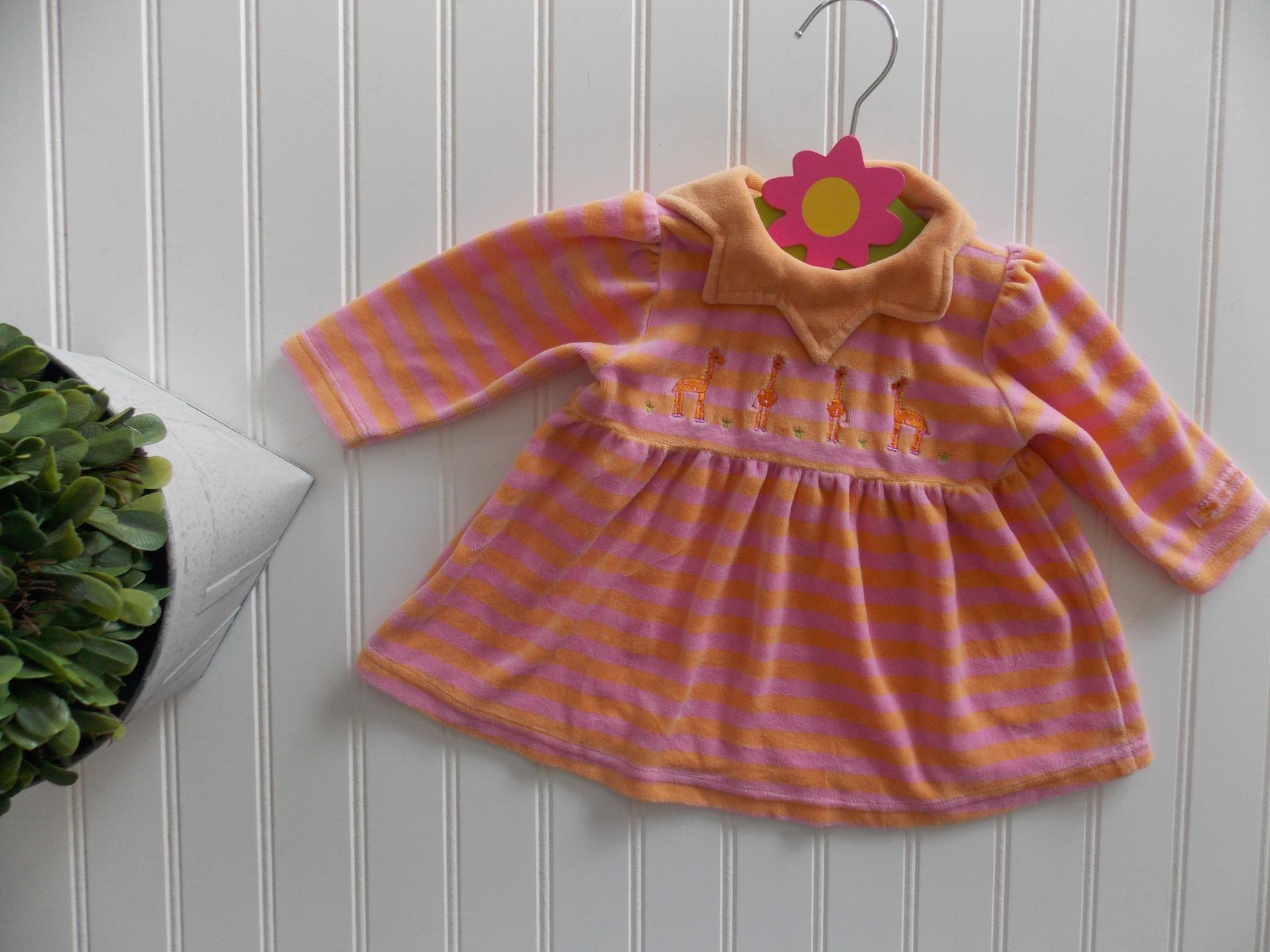 New NWT Carter Girl Pink Stripe Ballerina Bear Pants Top Hat 3 Pc Set 9 month