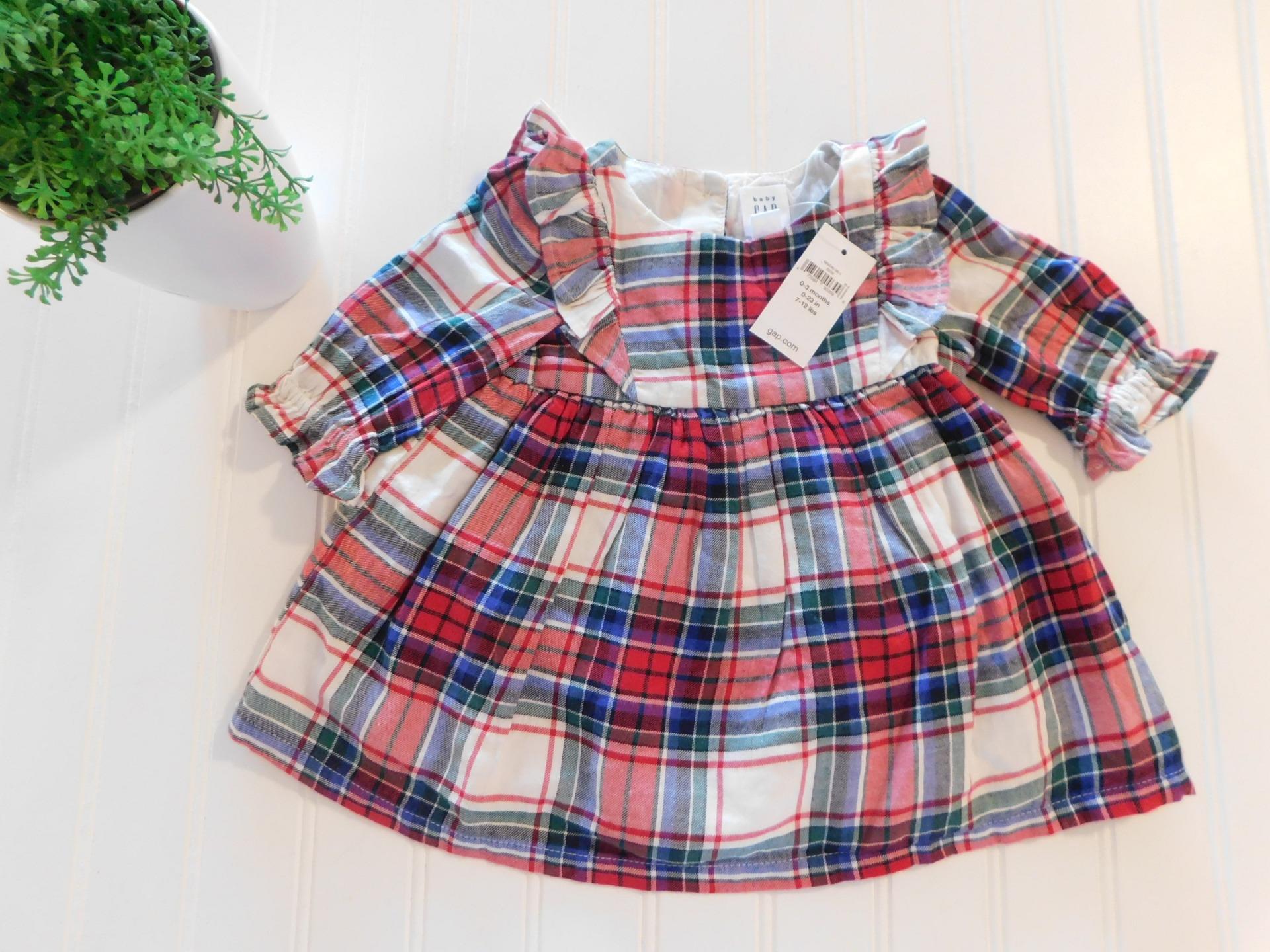 gap baby plaid dress