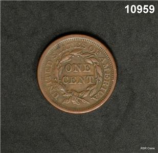 1855 LARGE CENT XF! #10959 | eBay