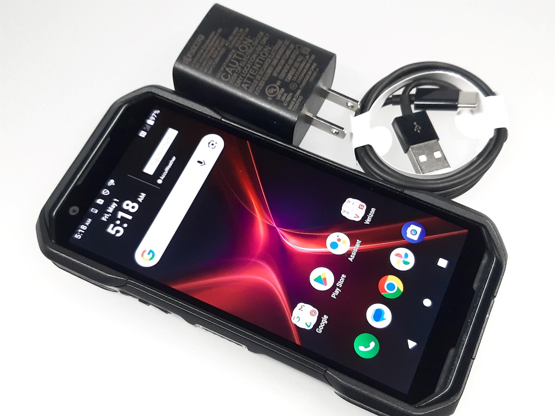 Kyocera Duraforce PRO 3 E7200 5G 128GB Verizon GSM Unlocked Smartphone Near Mint