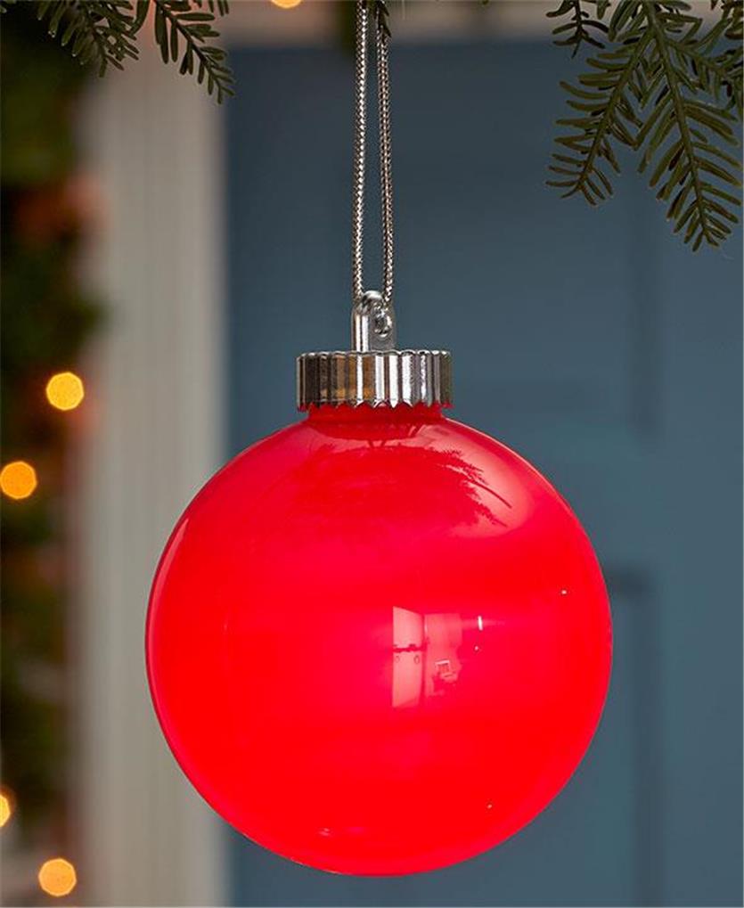 EVERGLOW OUTDOOR CHRISTMAS ORNAMENT LED LIGHT AUTO ON 4 COLORS AVAIL | eBay