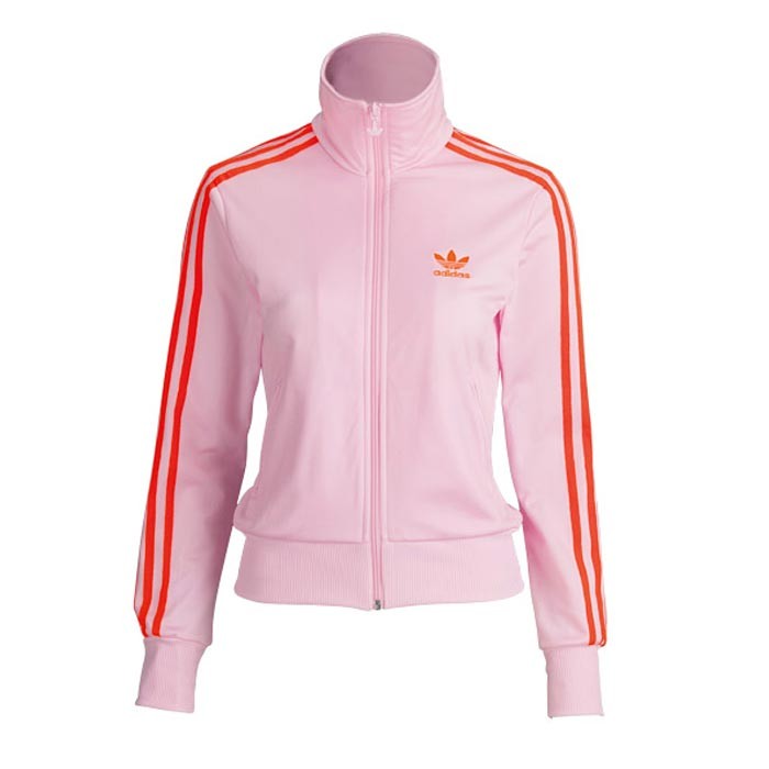 Adidas Originals Womens Firebird Track Top Jacket Pink Stripe Ladies ...