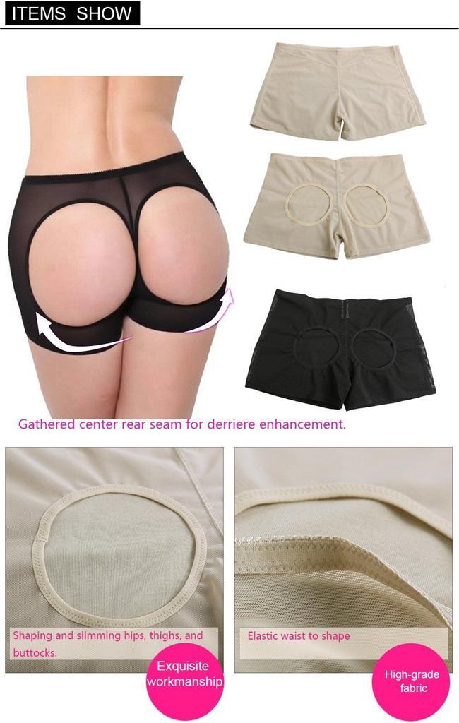 Women's Shapewear Shapewear For Women High Waisted Body Shaper Shorts Shapewear Girdles Thigh Slimmer Underwear Black Women S Shapers L