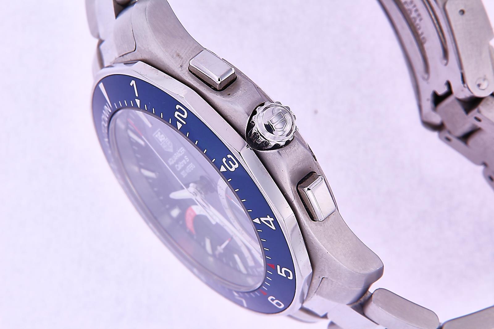 Tag Heuer Aquaracer Calibre S Regatta Mens Quartz Watch Tag Heuer Aquaracer Calibre S Regatta Mens Quartz Watch