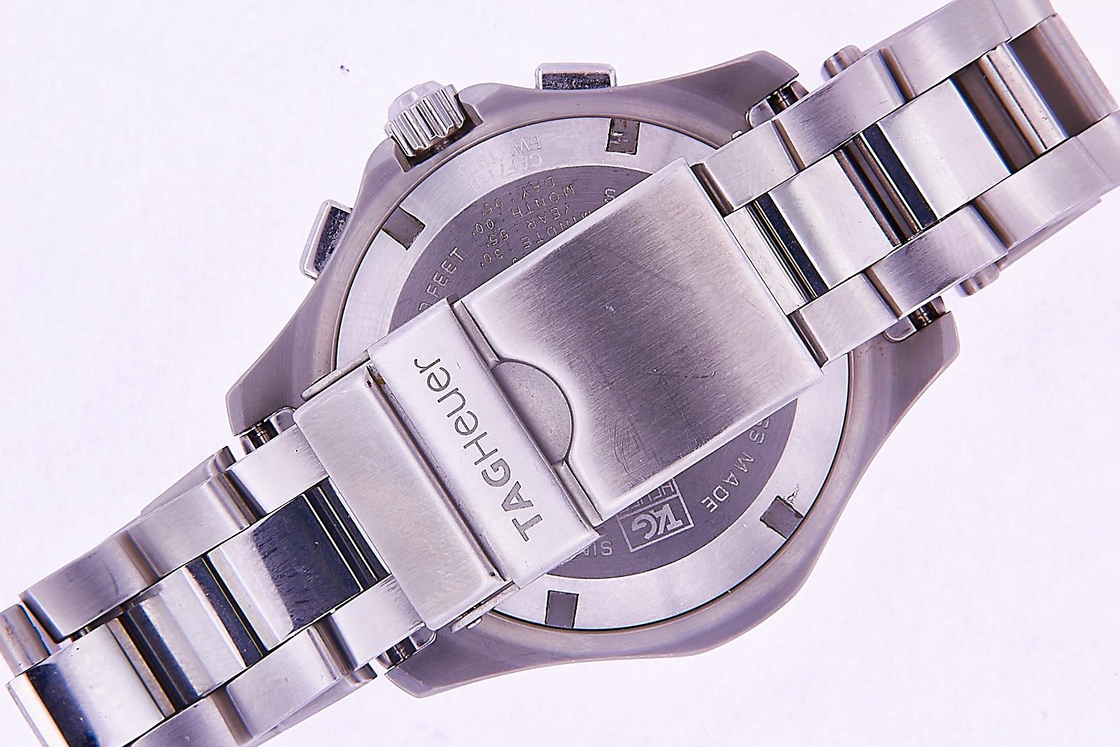 Tag Heuer Aquaracer Calibre S Regatta Mens Quartz Watch