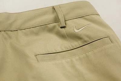 Nike Dri-FIT Flat Front Tech Men's Golf Pants Khaki Split Hem Multi ...
