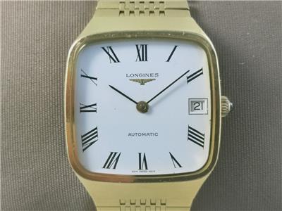 Authentic Longines L994.1 Swiss Men's Gold plated Automatic Watch
