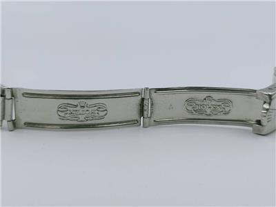 Authentic 1960 Rolex Steel Oyster Bracelet 19mm Swiss EndLink 60