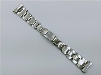 Authentic 1960 Rolex Steel Oyster Bracelet 19mm Swiss EndLink 60