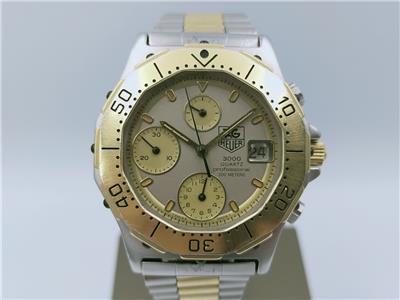 Authentic TAG Heuer Professional 3000 Chronograph Quartz 200M