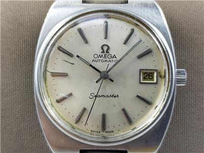 Authentic OMEGA Seamaster Date Silver Dial Cal: 1012 Men's Watch