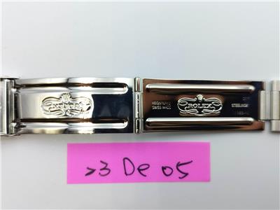 Authentic 2002's Rolex 18K/SS Oyster 78363 -18 Bracelet 458B Authentic 2002's Rolex 18K/SS Oyster 78363 -18 Bracelet 458B