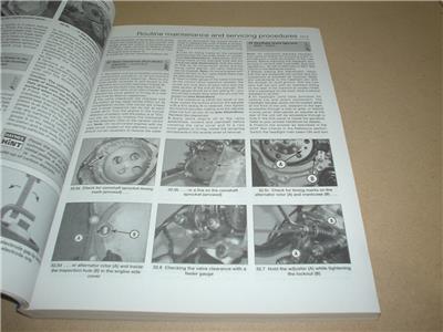 Haynes Manual de taller Scooter Malaguti MBK Yamaha Propietarios Manual