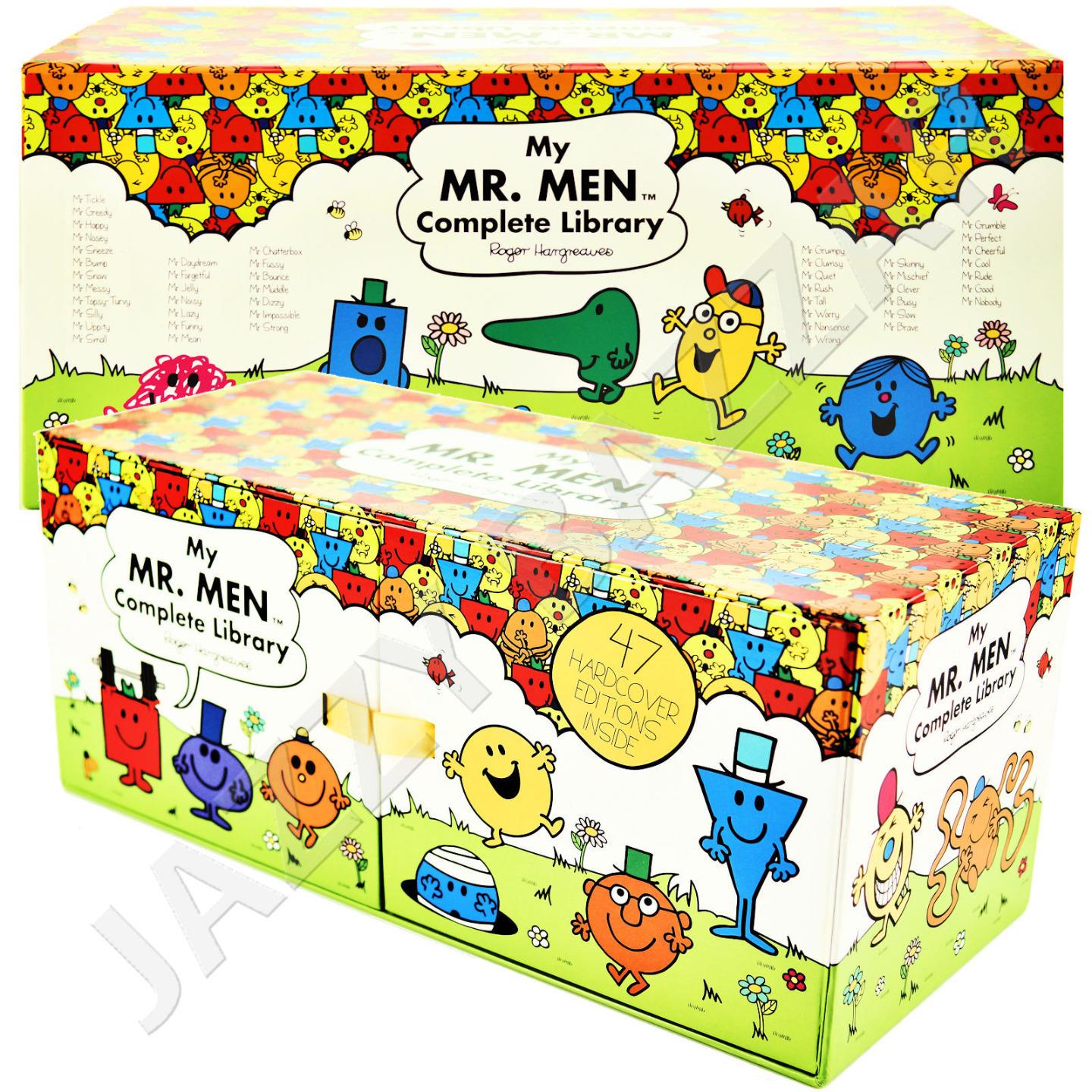 My Mr Men Complete Library 47 Books Complete Box Set Story Collection ...