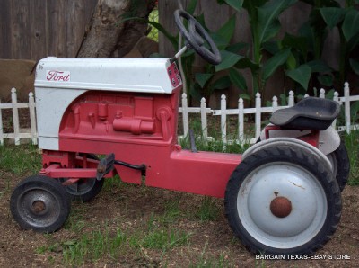 Ford tw 5 pedal toy tractor #4