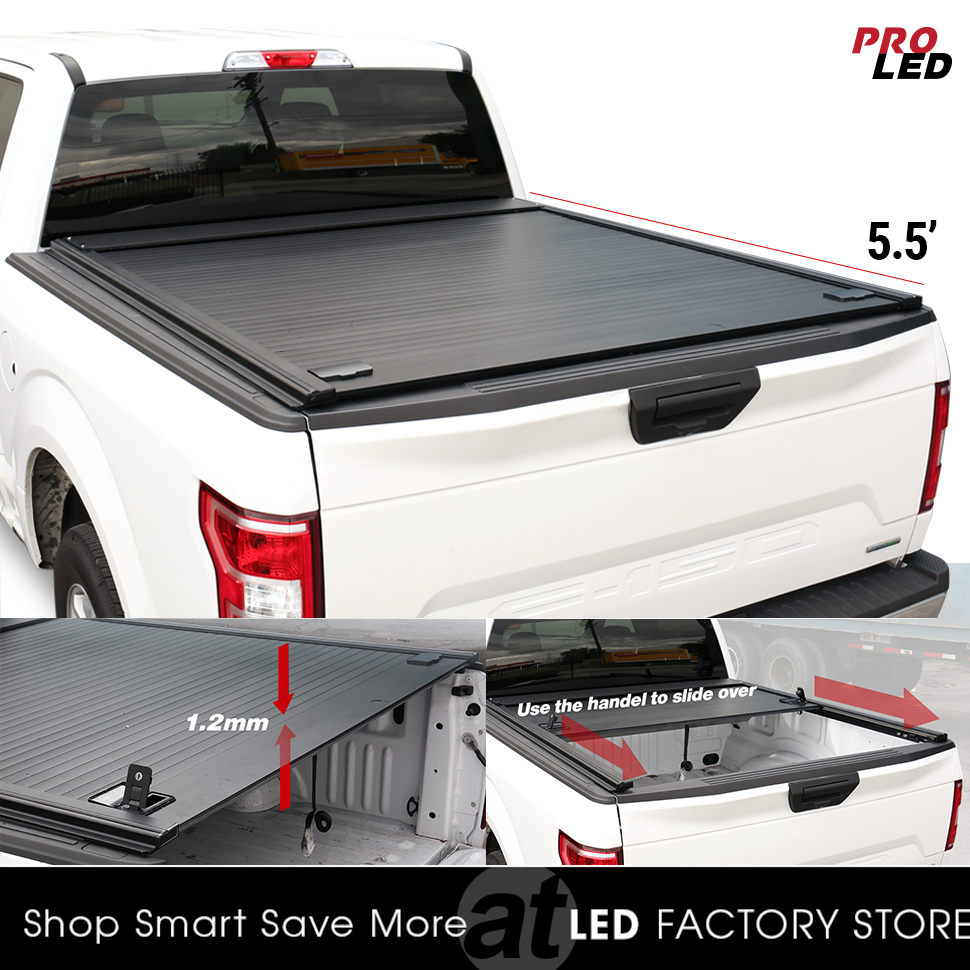 2004 - 2020 Ford F-150 Tonneau Cover Hard Aluminum ...