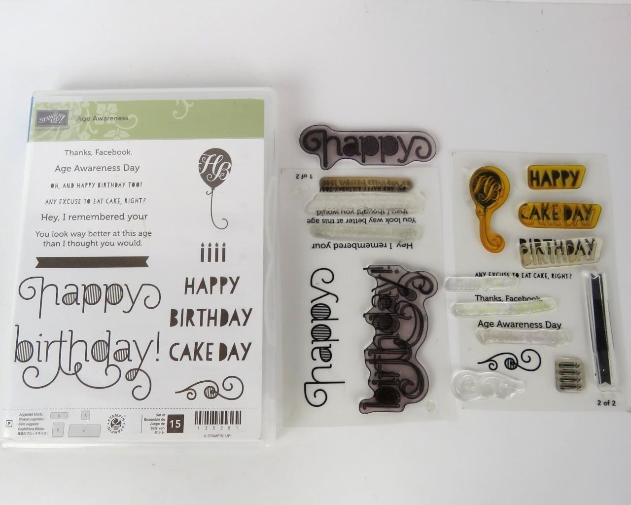 Stampin' Up! Rubber + Acrylic Stamp Sets Mix Lot New and Used You Choose Set 2 - Picture 12 of 19
