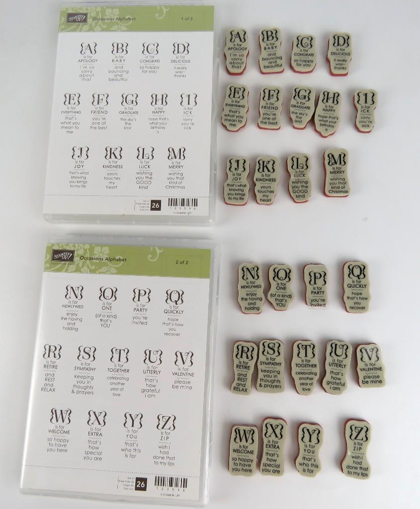 Stampin' Up! Rubber + Acrylic Stamp Sets Mix Lot New and Used You Choose Set 2 - Picture 16 of 19