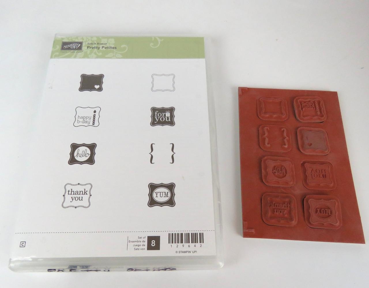 Stampin' Up! Set timbri gomma + acrilico lotto misto nuovi e usati a scelta ~ set 3 - Foto 8 di 17