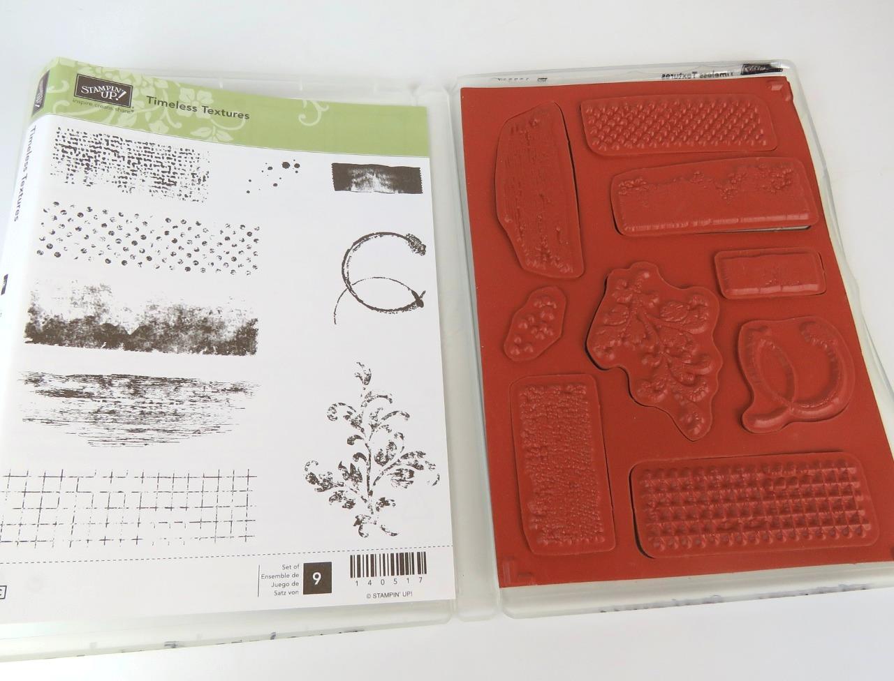Stampin' Up! Set timbri gomma + acrilico lotto misto nuovi e usati a scelta ~ set 3 - Foto 12 di 17