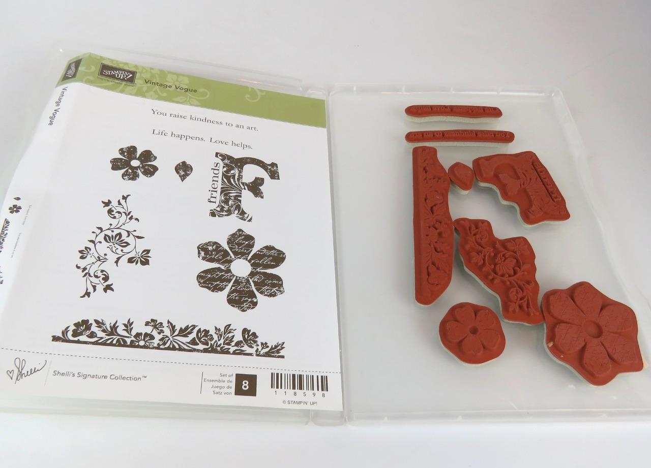 Stampin' Up! Set timbri gomma + acrilico lotto misto nuovi e usati a scelta ~ set 3 - Foto 14 di 17
