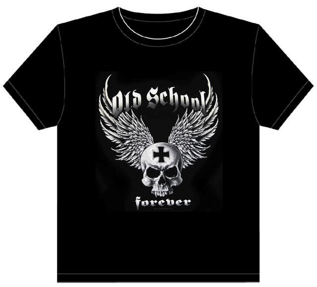 有关以下物品的详细资料: old school forever t-shirt size xl