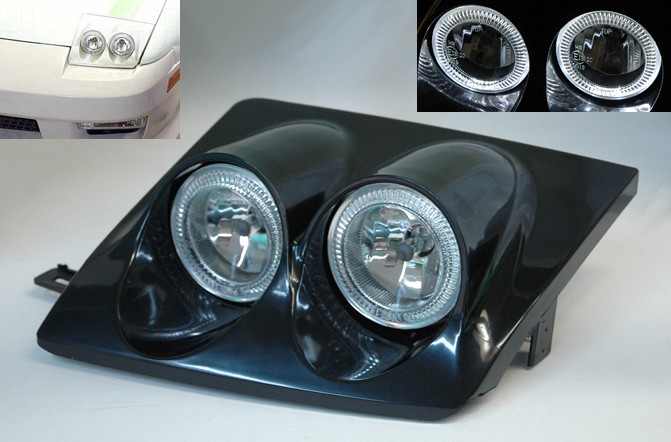 Nissan 180sx 200sx 240sx S13 Halo Angel Eye Headlight Of S13 Pop Up Headlig...