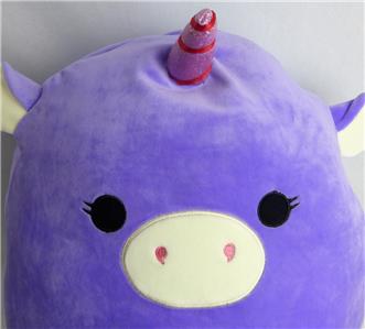 purple unicorn plush toy