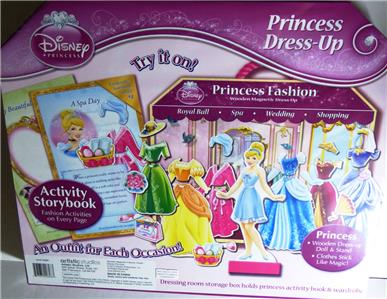 disney princess dress up magnetic activity fun Melissa & Doug 51289 Disney Magnetic Dress Up Tiana