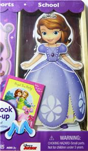 Disney Jr Princess Sofia First Magnetic Dress Up Doll 25 Clothes Wood  Storage | eBay