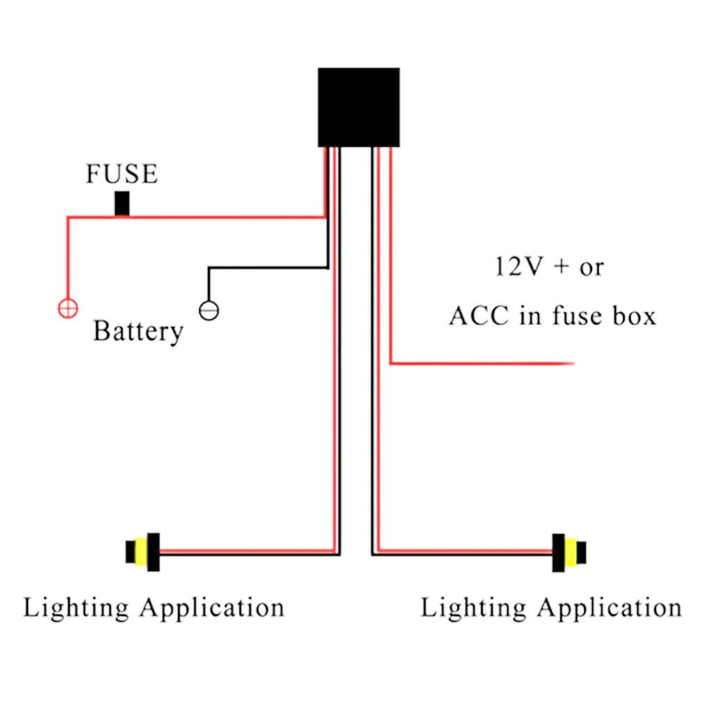 HUIQIAODS H11 Fog Light Wiring Harness Socket Wires LED Switch Relay For Hon-da Niss-an - Foto 9