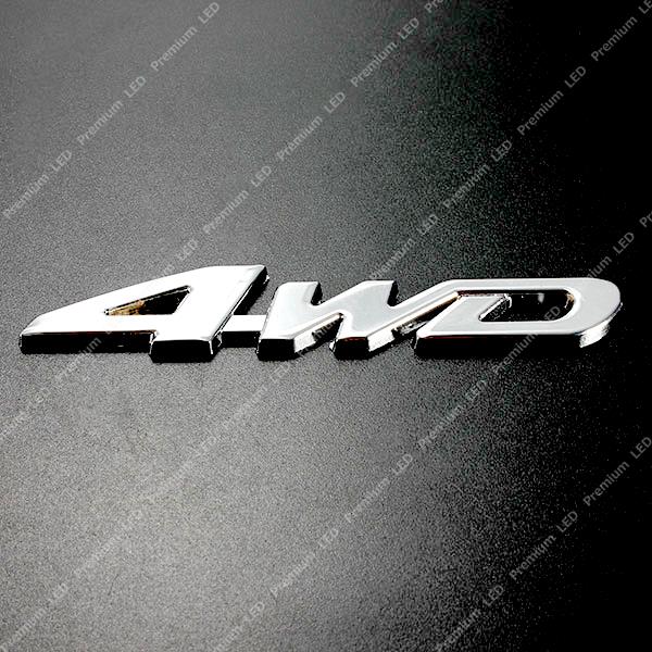 4WD Silver Chrome 3D Emblem Badge 4x4 Four Wheel Drive Car Sticker Logo Decal | UK 4WD Silver Chrome 3D Emblem Badge 4x4 Four Wheel Drive Car Sticker Logo Decal | UK