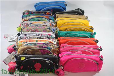 New With Tag Kipling Cute Pen Cases / Cosmetic Bags | eBay