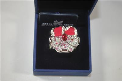 【Swarovski】Rota リング 純正箱付き org.jpg