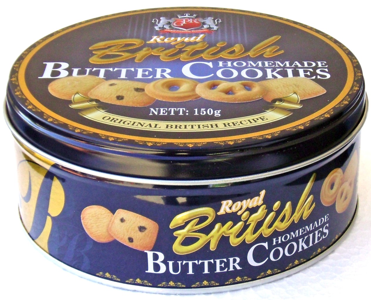 supply warehouse royal british butter cookies 150g x 2 tins
