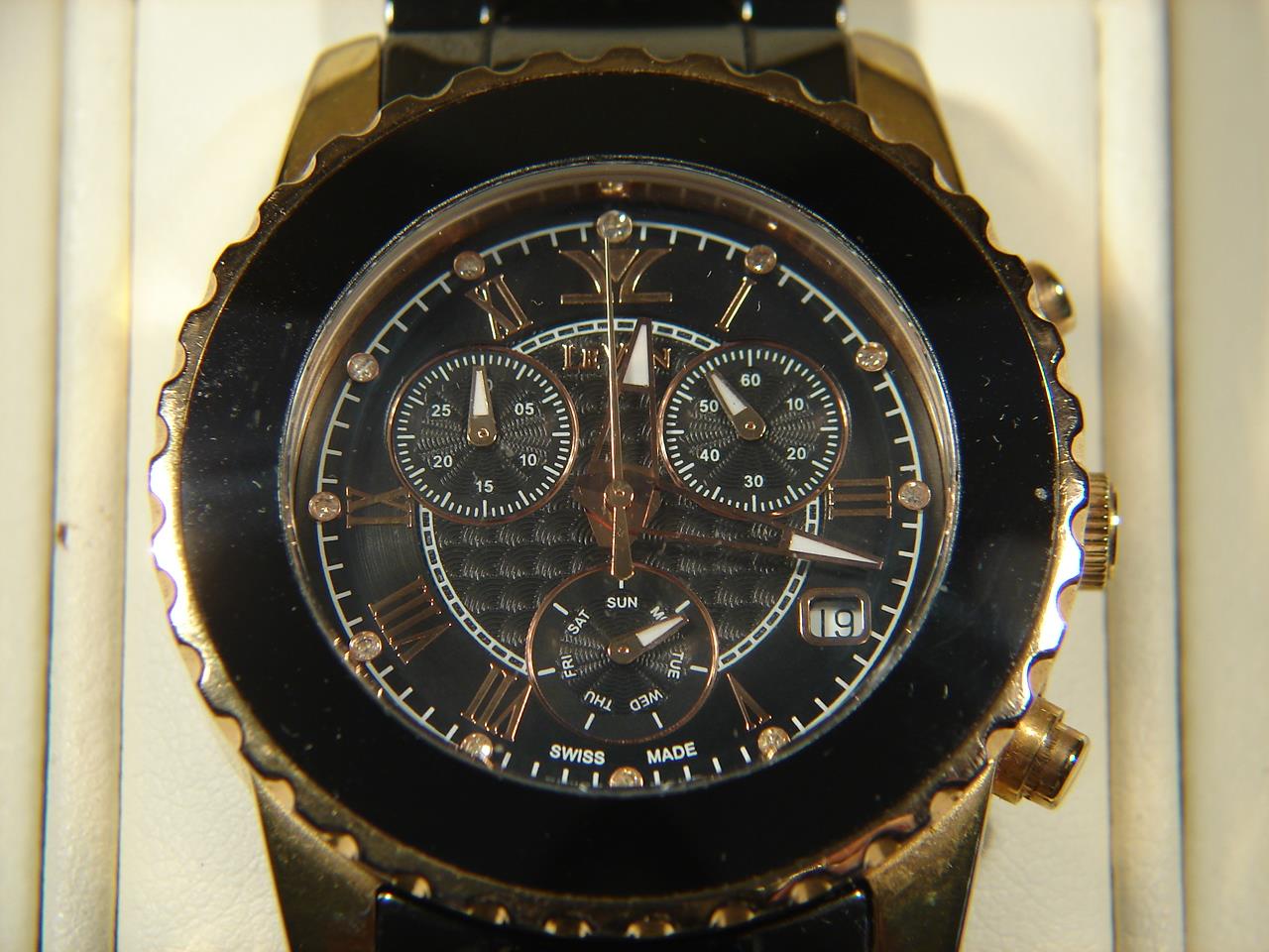Montre homme Swiss Made Le Vian LV931 CRD édition limitée 51/500 avec maillons supplémentaires