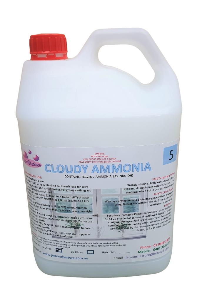 Cloudy Ammonia Liquid Cleaner Ammonium Hydroxide with added Soap