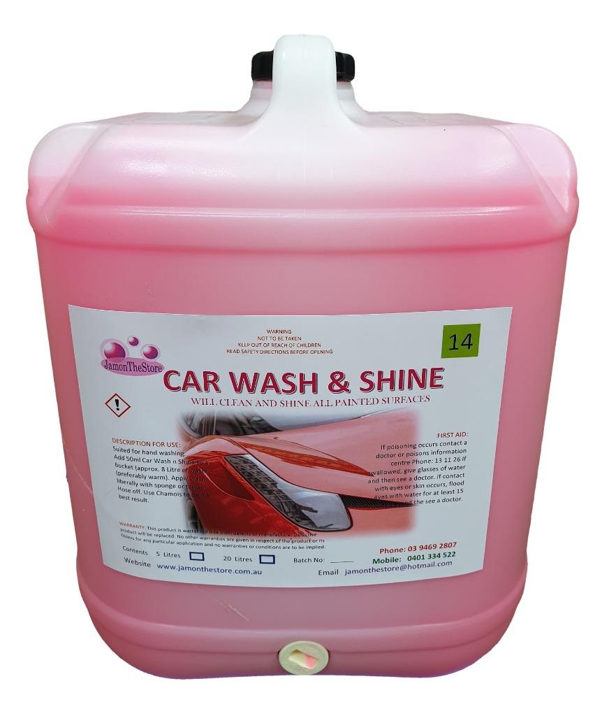 Car Wash & Shine Car Hand Washing Liquid Truck Boat Vehicle Motorbike