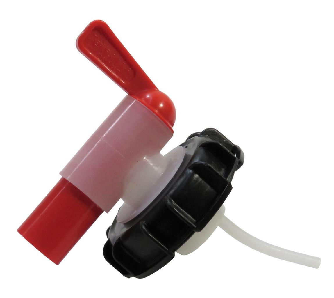 Plastic Tap Dispenser Screw Cap with Tap for 15, 20, 25 Litre Drum