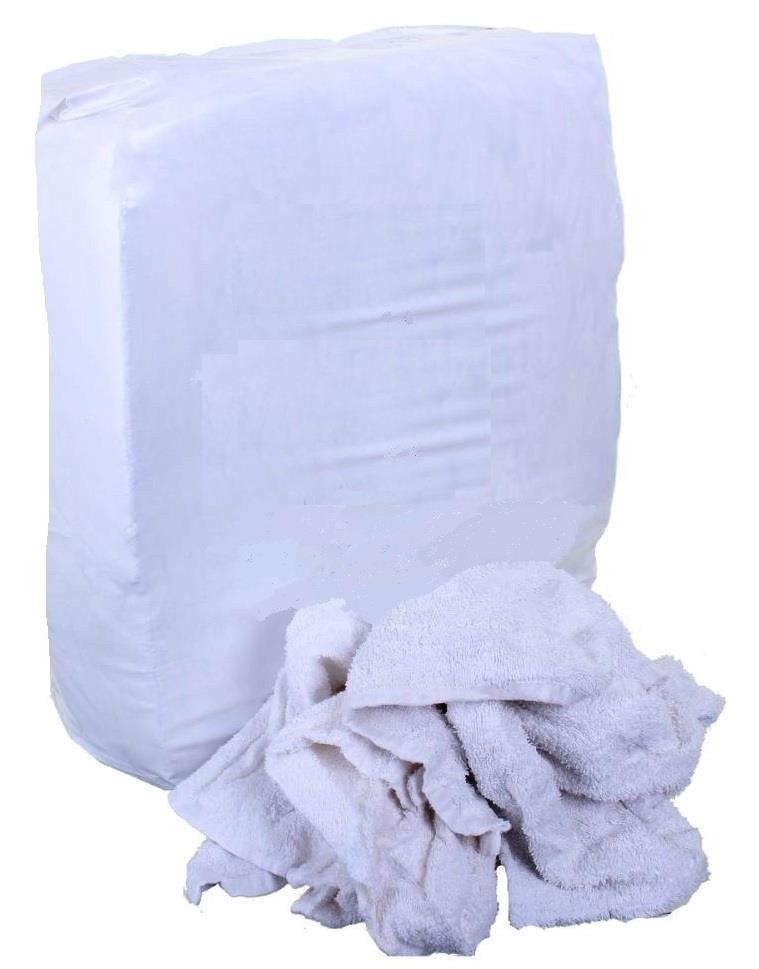 Bag of Rags Coloured or White Towel Rag Mix 20 kg Compressed Packaging