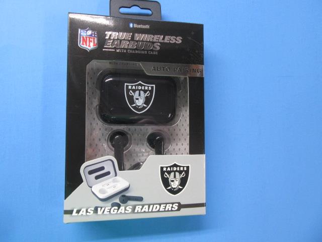 1 Pair of NIB NFL Soar Bluetooth True Wireless Earbuds & Charging Case - Picture 19 of 19