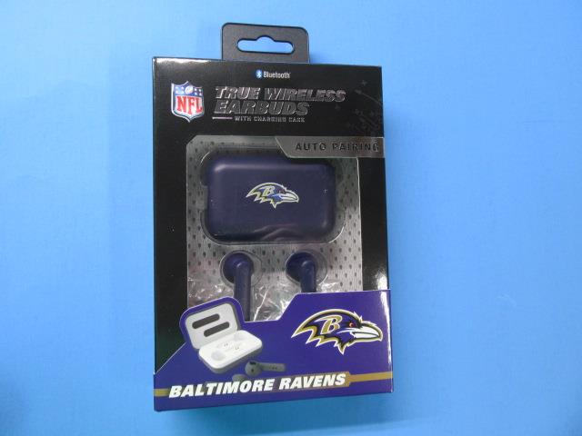 1 Pair of NIB NFL Soar Bluetooth True Wireless Earbuds & Charging Case - Picture 18 of 19