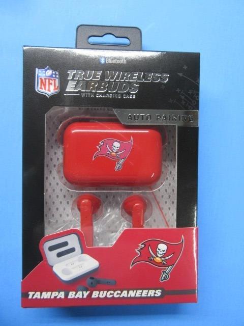 1 Pair of NIB NFL Soar Bluetooth True Wireless Earbuds & Charging Case - Picture 17 of 19