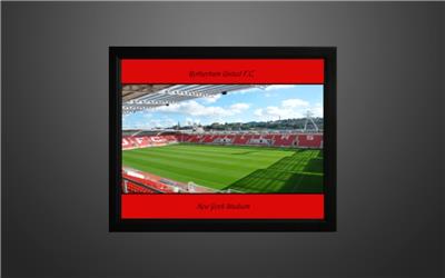 Rotherham United Fc New York Stadium Canvas Various Sizes Gift