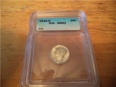 10 SLABBED MERCURY DIMES  ALL BU