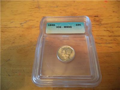 10 SLABBED MERCURY DIMES  ALL BU