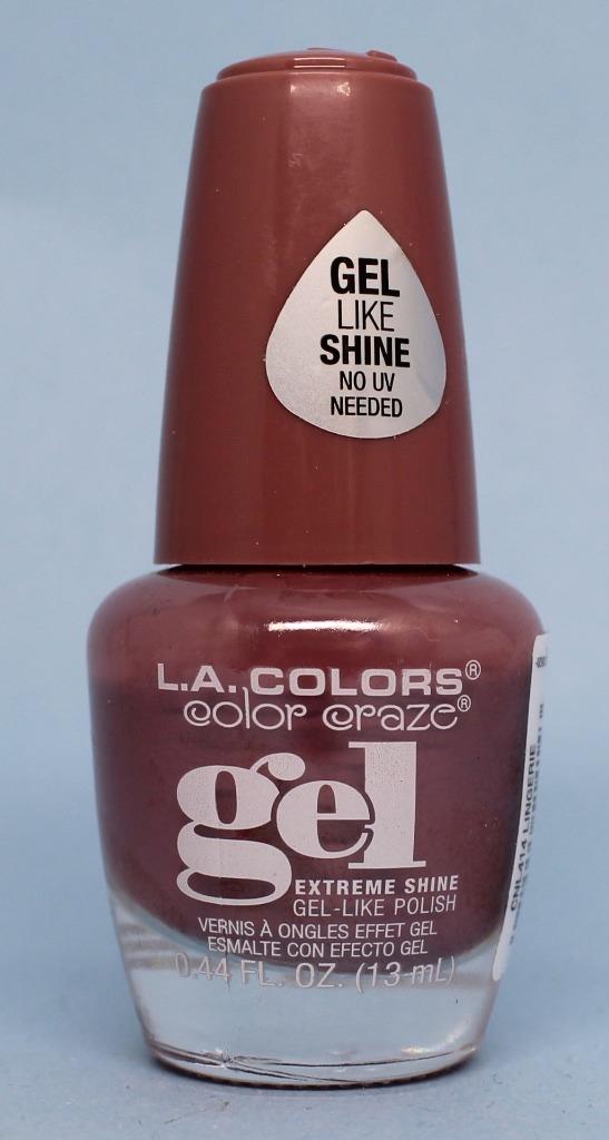 L.A. Colors Color Craze Gel Shine Polish No UV Pick Your Color Free S&H - Picture 31 of 47